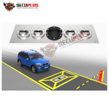 Permanent Under Vehicle Scanner Fixed Car Undercarriage Bomb Detector for Bank Entrance SPV-3300